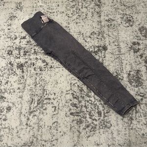 Free People Movement High Rise 7/8 Length Good Karma Leggings in Washed Grey